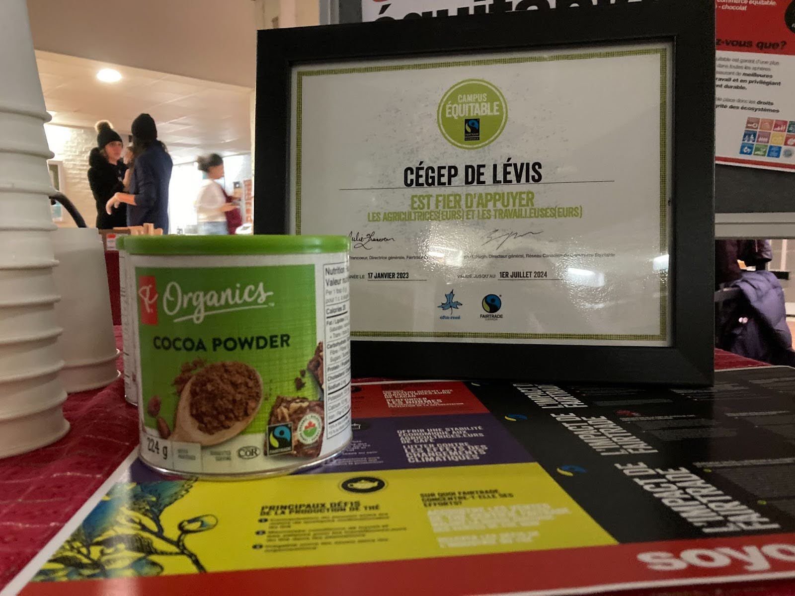 Le travail exemplaire des services alimentaires du Cégep de Lévis